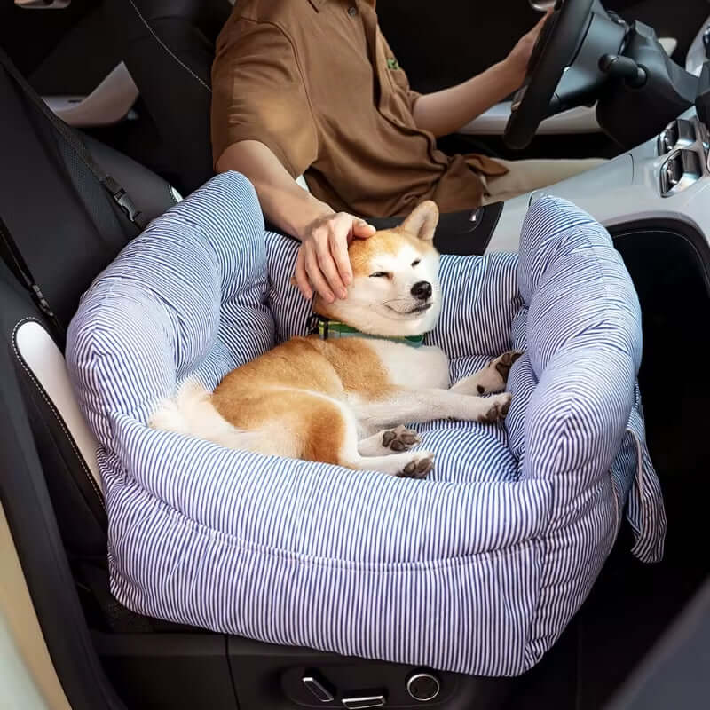 Travel Booster Car Seat – CozyTAILSOFHOME cozy hanging hammock bed for hamsters, rats and guinea pigs, Secure, and Stylish for Every Pet Adventure!