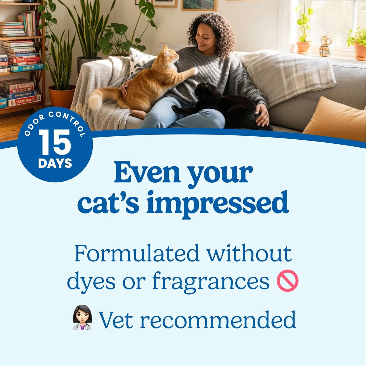 Simply Multi-Cat Clumping Cat LitteTAILSOFHOME transparent cat carrier backpack for small pets and puppiesr, Unscented, 14 Lb Box
