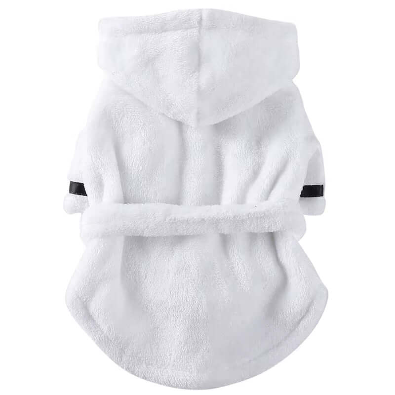 PawDry Hooded Bathrobe – UltrTAILSOFHOME transparent cat carrier backpack for small pets and puppiesa-Absorbent Towel Pajama for Clean, Comfy Dogs