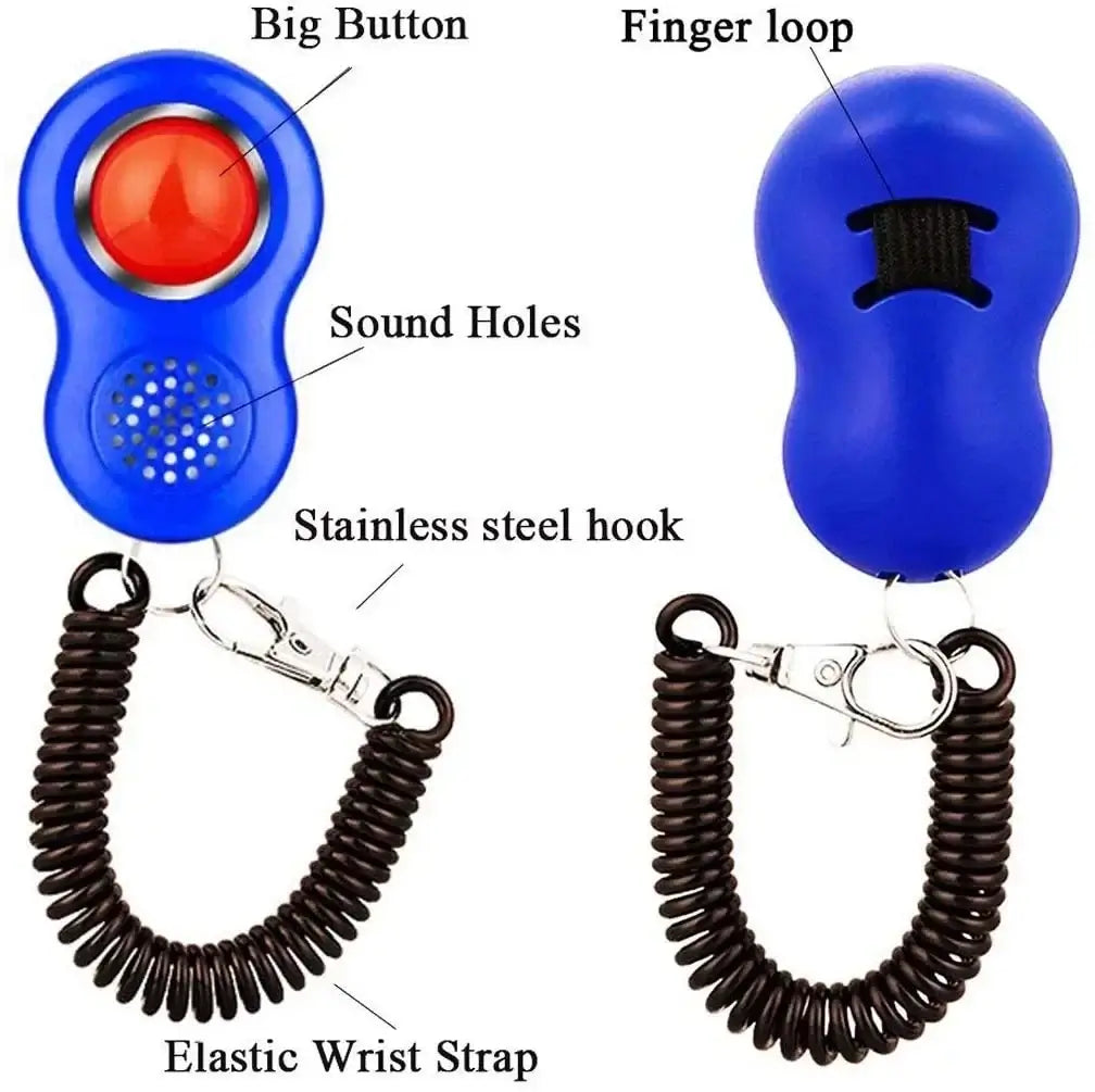 TAILSOFHOME Pet Training Clicker for Dogs and Cats