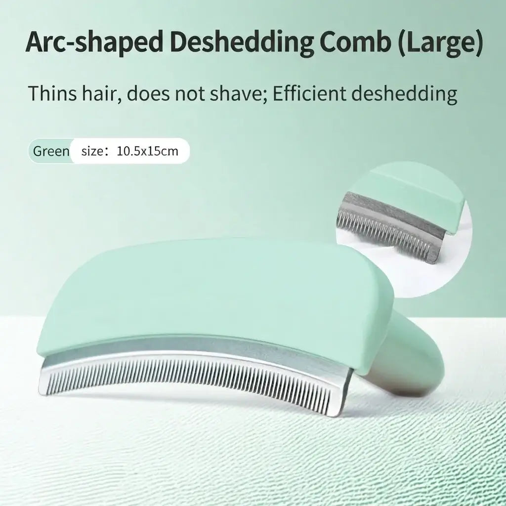 TAILSOFHOME Pet Deshedding Brush for Dogs and Cats