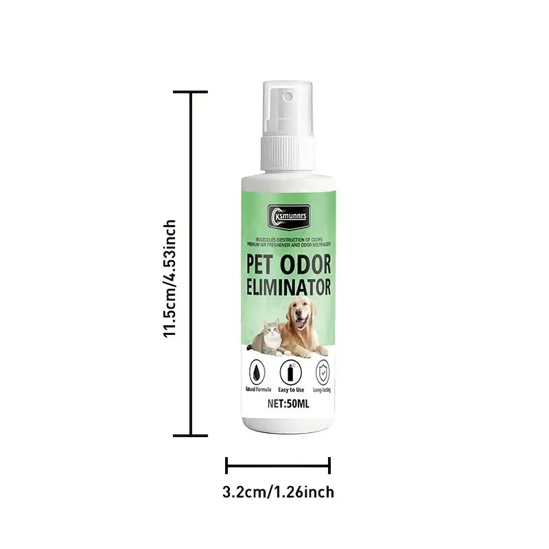 TAILSOFHOME Pet Odor Removal Deodorizer Spray for Dogs and Cats