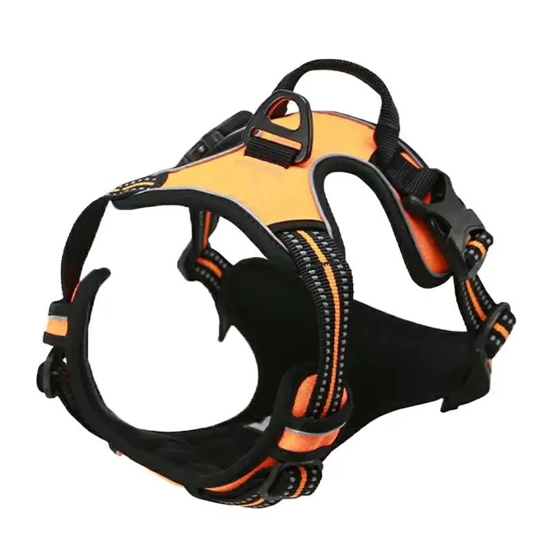 TAILSOFHOME No-Pull Reflective Adjustable Padded Dog Harness