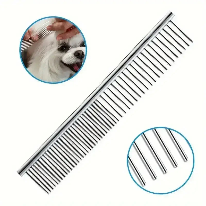 TAILSOFHOME 2-Sided Pet Grooming Kit for Dogs Cats and Rabbits