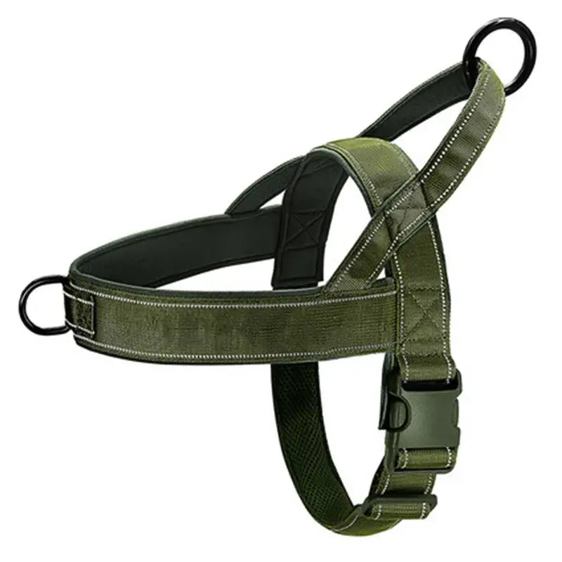 TAILSOFHOME 1000D Tactical Anti-Pull Dog Harness for Large Dogs