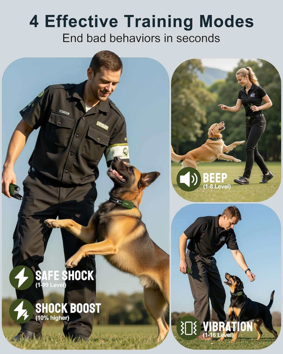 TAILSOFHOME Remote Control Dog Training Collar