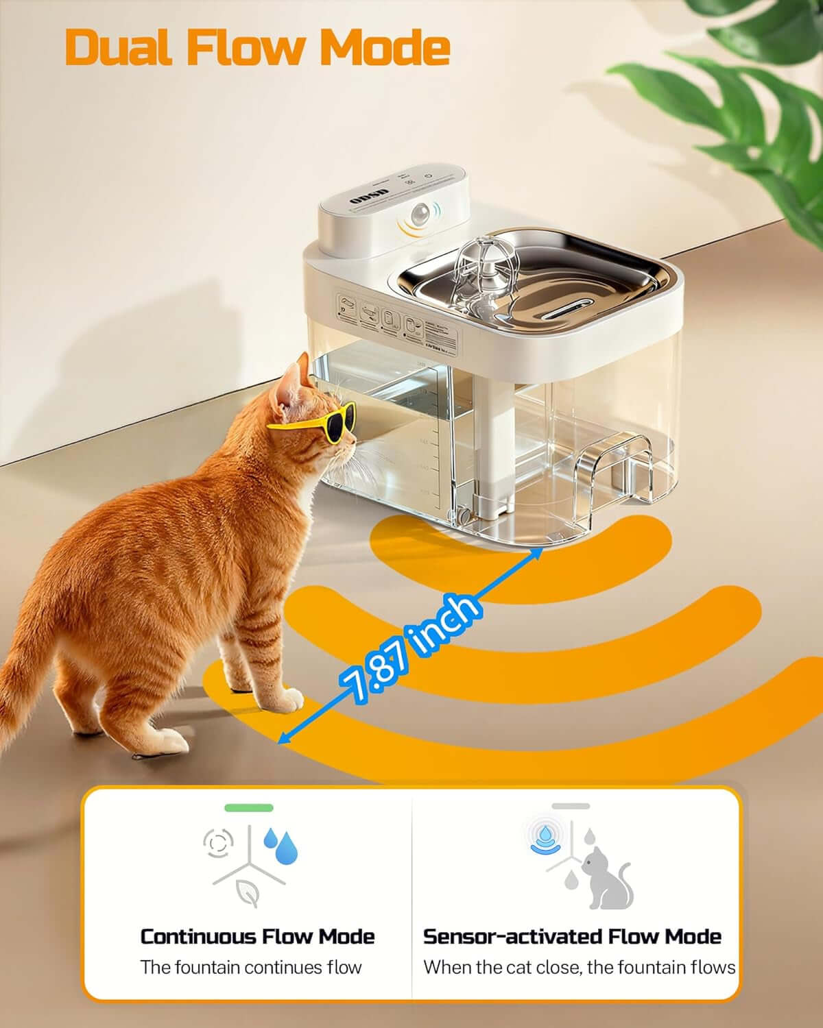 Cat Drinking Water FountainTAILSOFHOME Vintage Aquarium Shipwreck Resin Boat Decoration