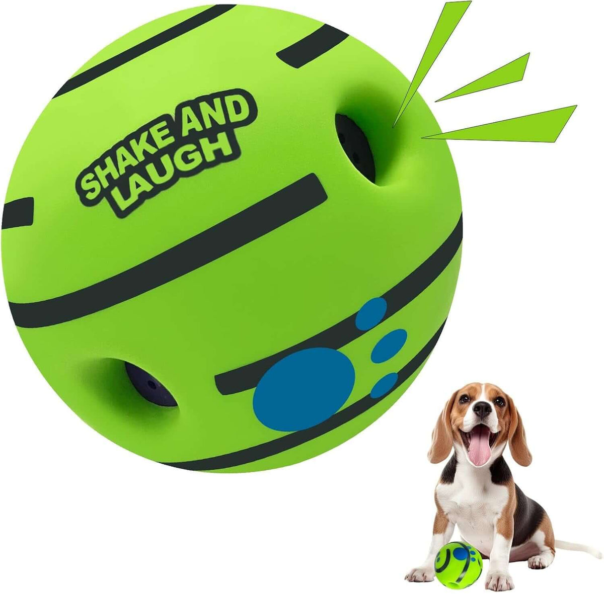 TAILSOFHOME Interactive Dog Treat Puzzle Ball | Trainer