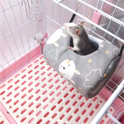Hammock Bed for Small Pets – Cozy, TAILSOFHOME cozy hanging hammock bed for hamsters, rats and guinea pigsHanging Comfort for Hamsters, Rats &amp; Guinea Pigs