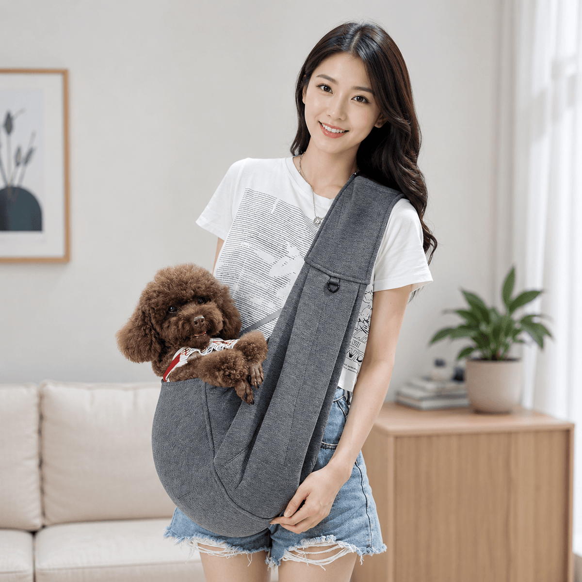TAILSOFHOME Cat Messenger Backpack Carrier for Cats