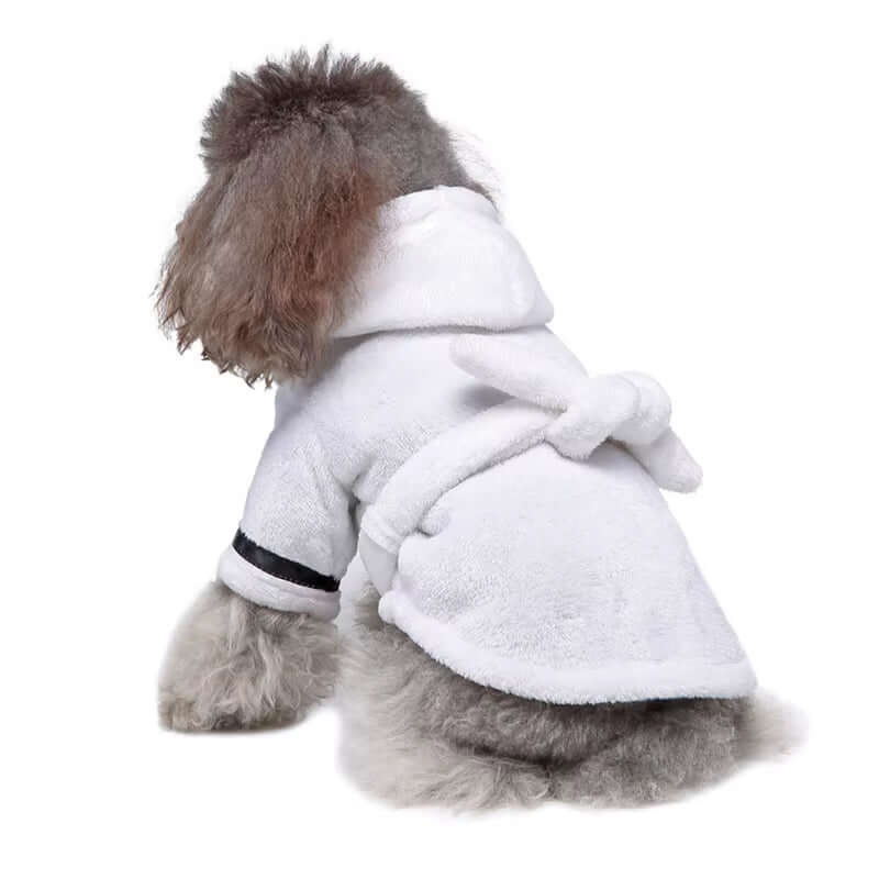 PawDry Hooded Bathrobe – Ultra-ATAILSOFHOME transparent cat carrier backpack for small pets and puppiesbsorbent Towel Pajama for Clean, Comfy Dogs