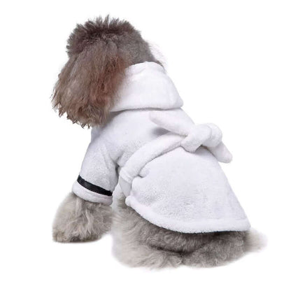 PawDry Hooded Bathrobe – Ultra-ATAILSOFHOME transparent cat carrier backpack for small pets and puppiesbsorbent Towel Pajama for Clean, Comfy Dogs