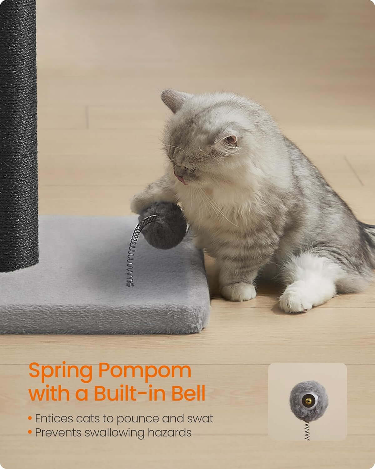 Cat Scratching Post SisalTAILSOFHOME transparent cat carrier backpack for small pets and puppies