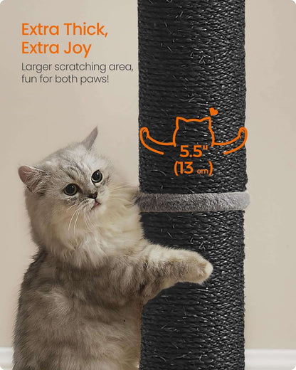 Cat ScratchingTAILSOFHOME transparent cat carrier backpack for small pets and puppies Post Sisal