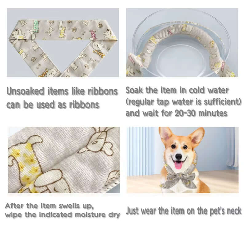 ChillPup Ice BandanTAILSOFHOME transparent cat carrier backpack for small pets and puppiesa – The Coolest Summer Style for Your Hot Dog