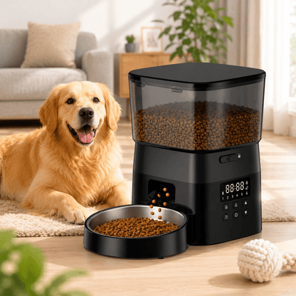 TAILSOFHOME Smart Automatic Pet Feeder for Cats and Dogs