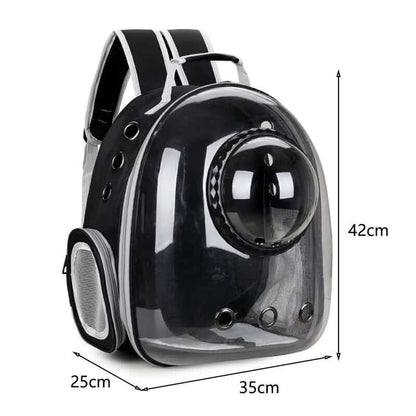Portable Cat Pet Carrier TAILSOFHOME transparent cat carrier backpack for small pets and puppiesBackpack Transparent Capsule Bubble Pet Backpack Small Animal Puppy Kitty Breathable Carrier for Travel