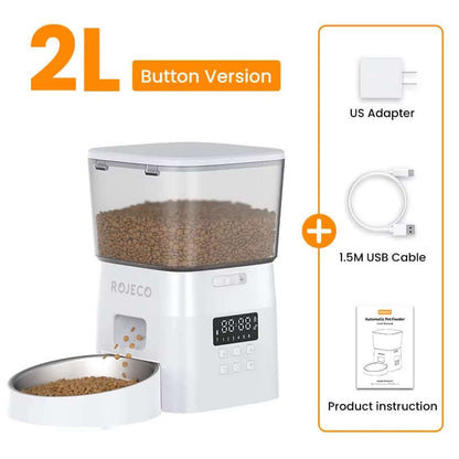 TAILSOFHOME Smart Automatic Pet Feeder for Cats and Dogs