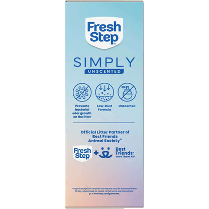 Simply Multi-Cat Clumping Cat Litter, UnscentTAILSOFHOME transparent cat carrier backpack for small pets and puppiesed, 14 Lb Box