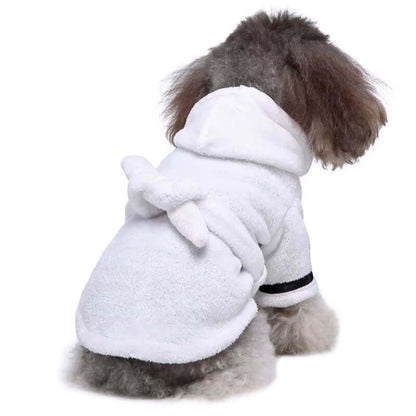 PawDry Hooded BathrobTAILSOFHOME transparent cat carrier backpack for small pets and puppiese – Ultra-Absorbent Towel Pajama for Clean, Comfy Dogs