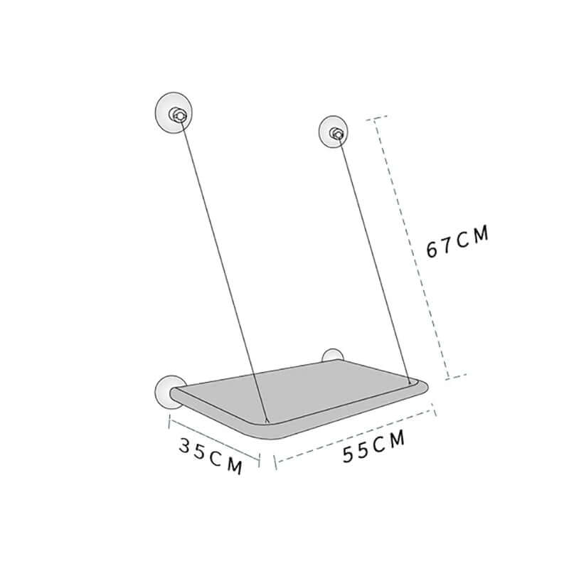 TAILSOFHOME SunBasker Window Hammock Seat for Cats