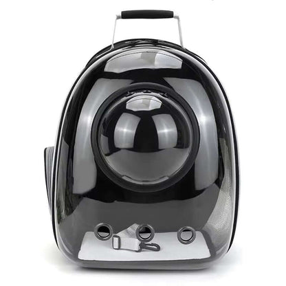 Portable Cat Pet Carrier BackpTAILSOFHOME transparent cat carrier backpack for small pets and puppiesack Transparent Capsule Bubble Pet Backpack Small Animal Puppy Kitty Breathable Carrier for Travel
