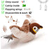 FlutterChirp Cat Toy – Rechargeable Flapping Bird with Catnip TAILSOFHOME FlutterChirp Rechargeable Flapping Bird Cat Toy& Realistic Sounds