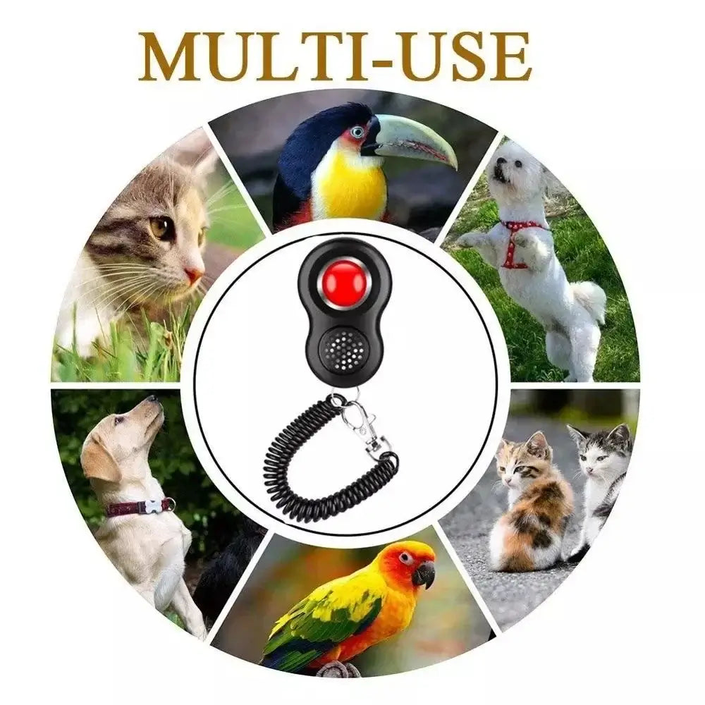 TAILSOFHOME Pet Training Clicker for Dogs and Cats