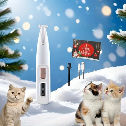 TAILSOFHOME Cordless Pet Grooming Trimmer Kit for Dogs and Cats