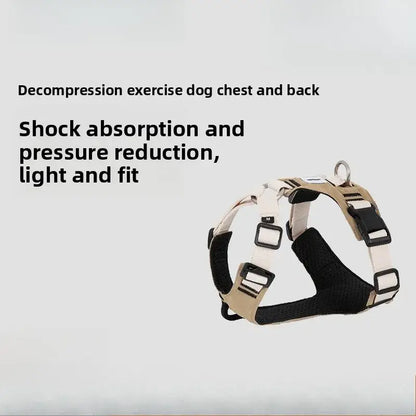 TAILSOFHOME Lightweight Breathable No-Pull Mesh Dog Harness