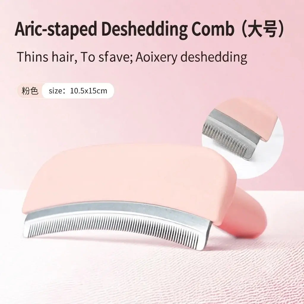 TAILSOFHOME Pet Deshedding Brush for Dogs and Cats