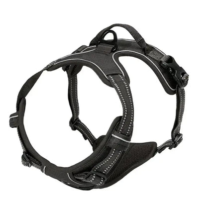 TAILSOFHOME No-Pull Reflective Adjustable Padded Dog Harness
