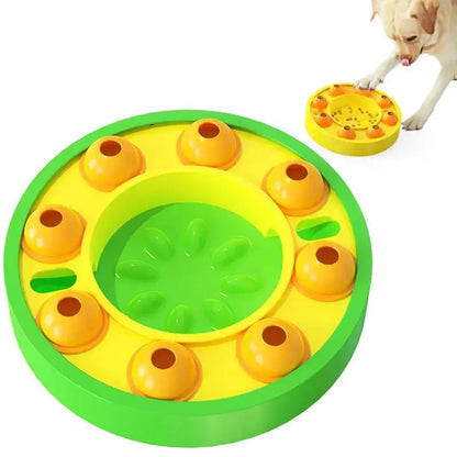 TAILSOFHOME Interactive IQ Dog Treat Maze Slow Feeder