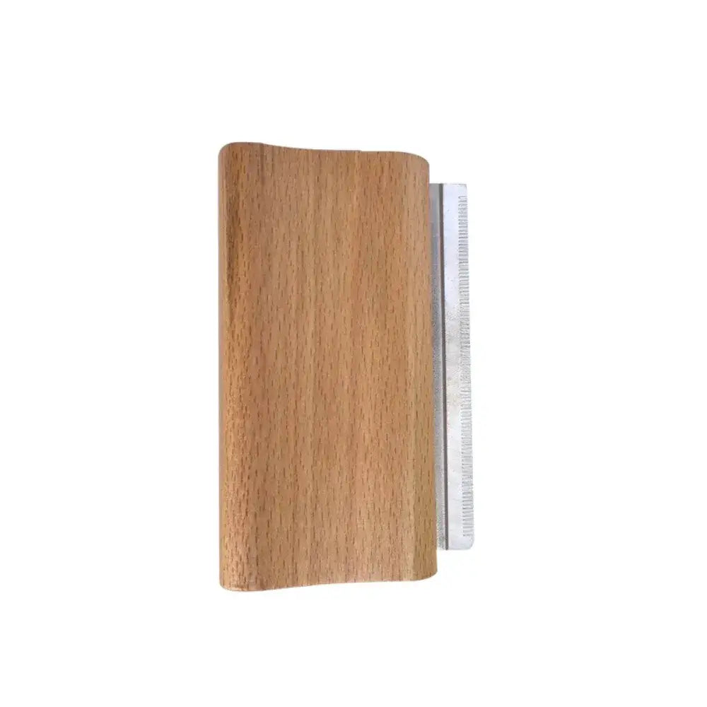 TAILSOFHOME Wooden Horse Deshedding Brush | Grooming