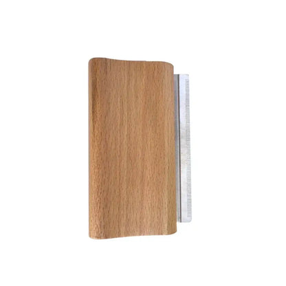 TAILSOFHOME Wooden Horse Deshedding Brush | Grooming