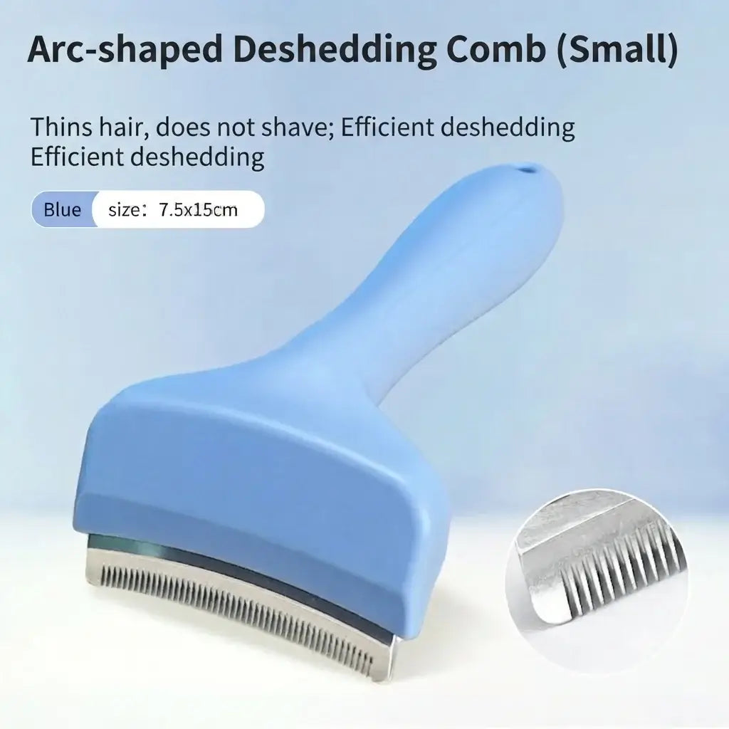 TAILSOFHOME Pet Deshedding Brush for Dogs and Cats