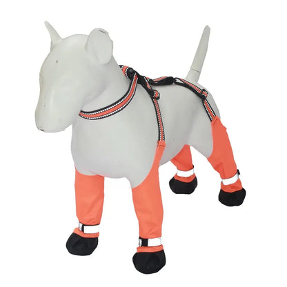 TAILSOFHOME Reflective Waterproof Anti-Slip Dog Boots
