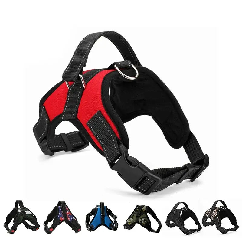 TAILSOFHOME Adjustable Breathable Dog Harness for Outdoor Walks