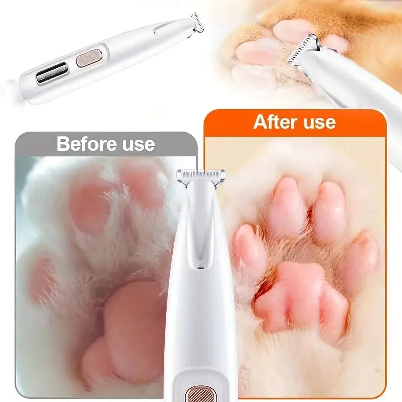 TAILSOFHOME Cordless Pet Grooming Trimmer Kit for Dogs and Cats