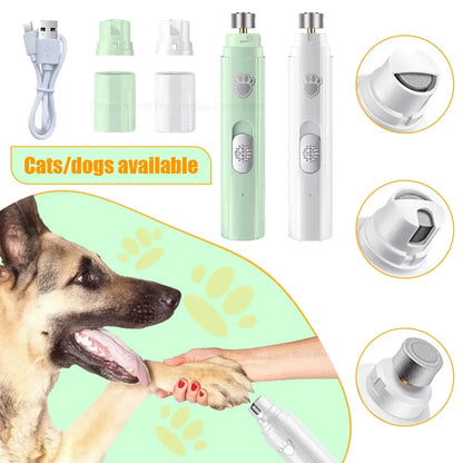 TAILSOFHOME USB Rechargeable Dog and Pet Nail Grinder