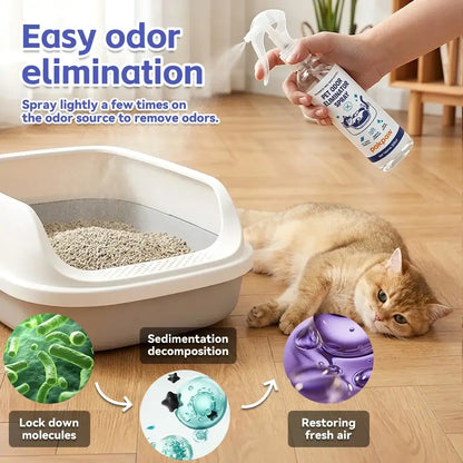 TAILSOFHOME Natural Dog and Cat Odor Eliminator Spray