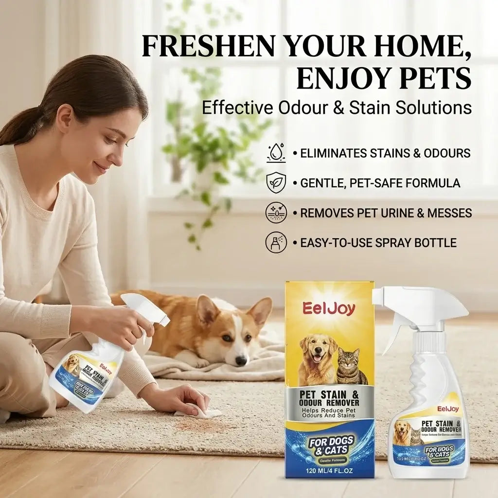 TAILSOFHOME Pet Urine Stain and Odour Remover Spray