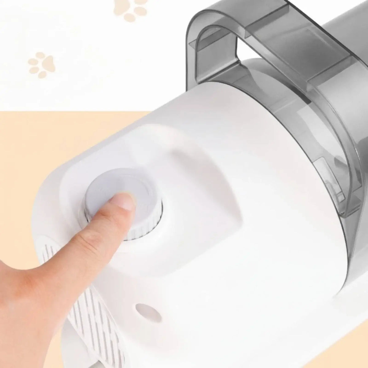 TAILSOFHOME Multifunctional Pet Grooming Vacuum Kit with Clipper