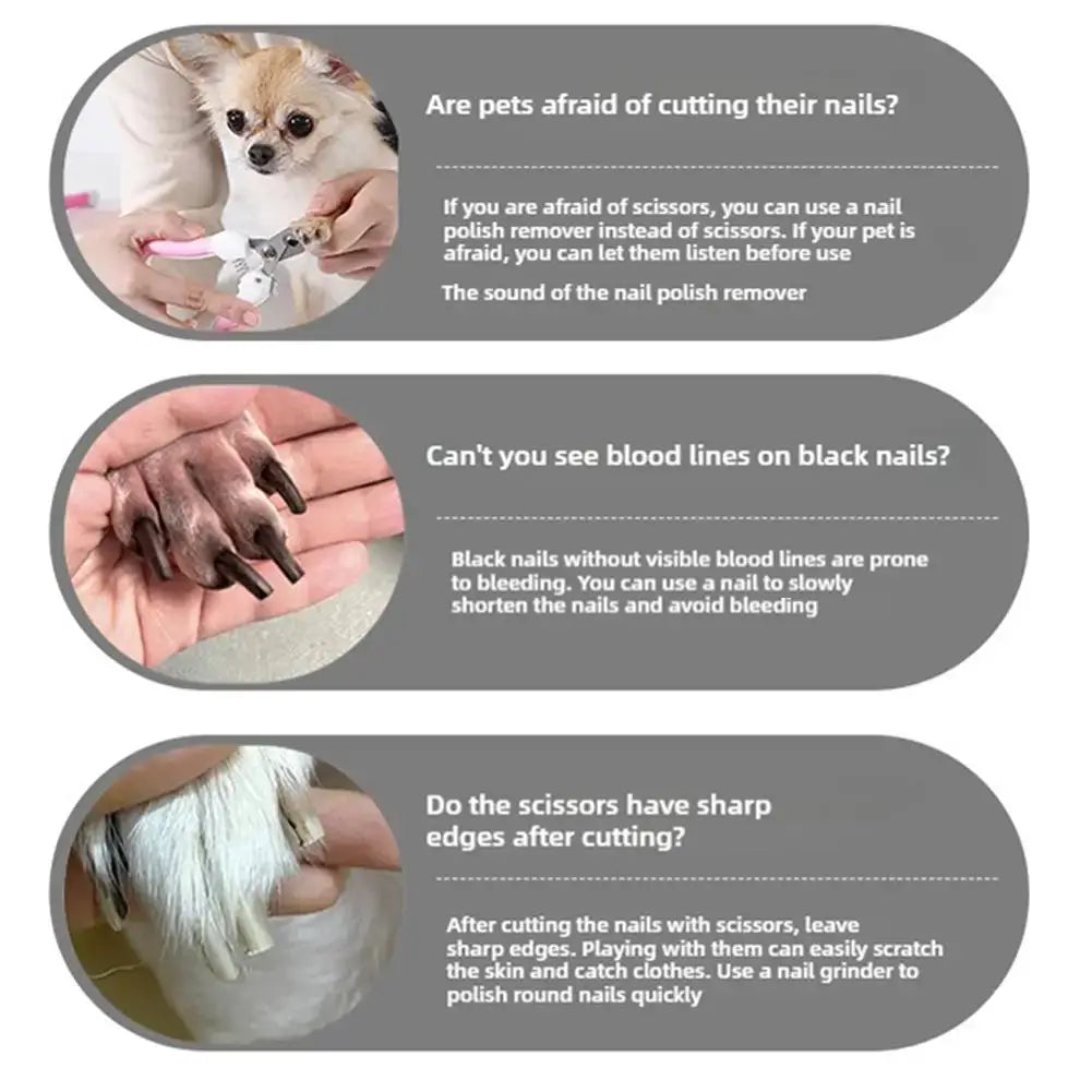 TAILSOFHOME USB Rechargeable Dog Nail Grinder