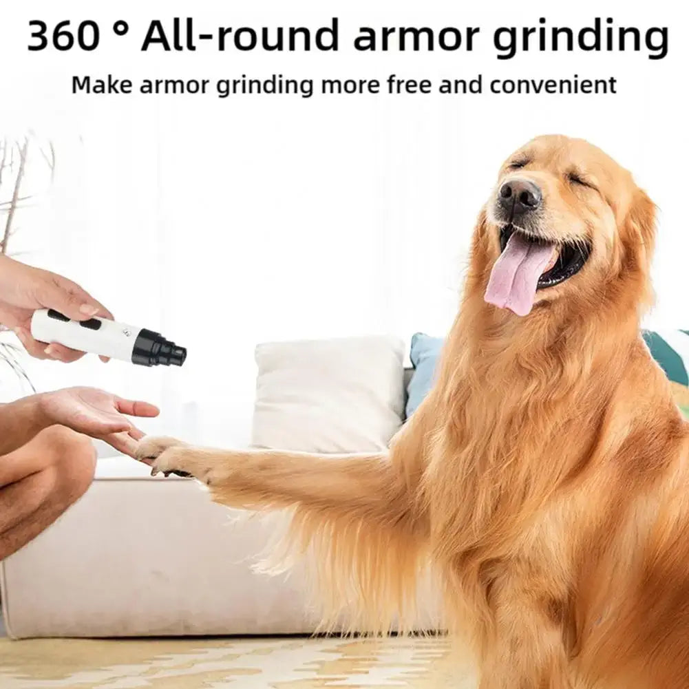 TAILSOFHOME USB Rechargeable Dog Nail Grinder