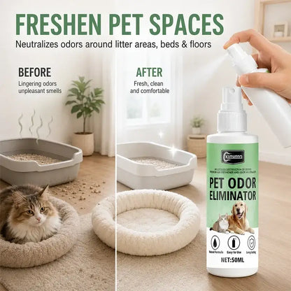 TAILSOFHOME Pet Odor Removal Deodorizer Spray for Dogs and Cats