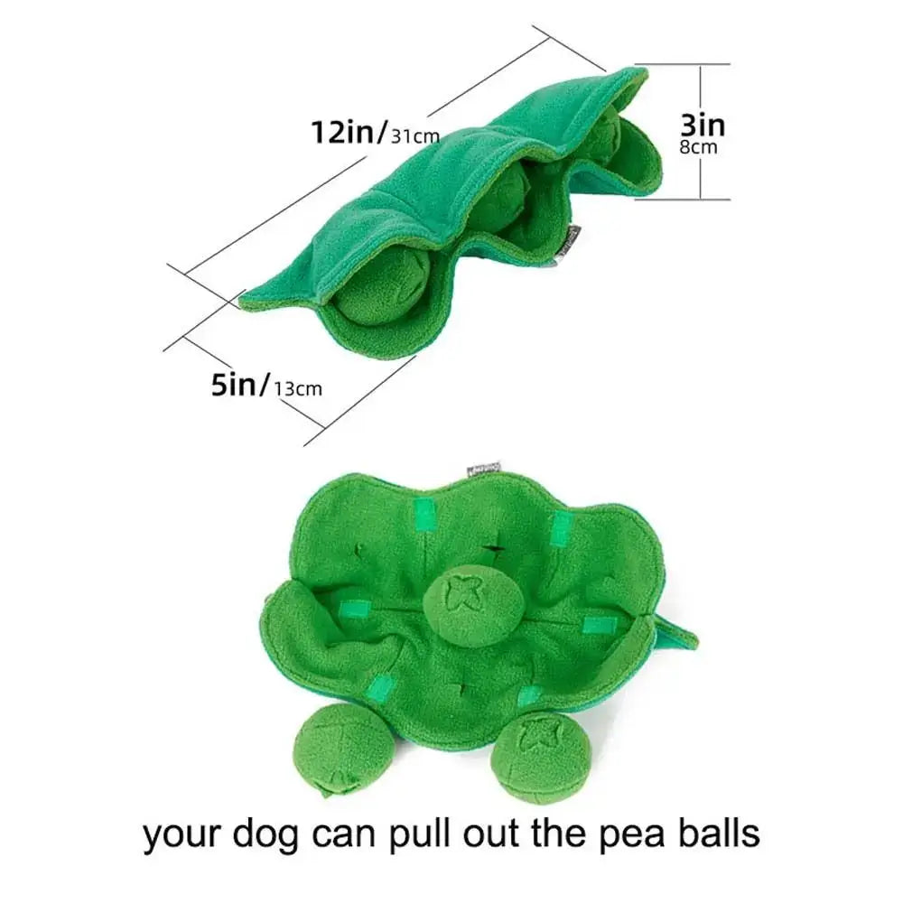 TAILSOFHOME Sniffing Squeaky Treat Dispenser Dog Puzzle Toy