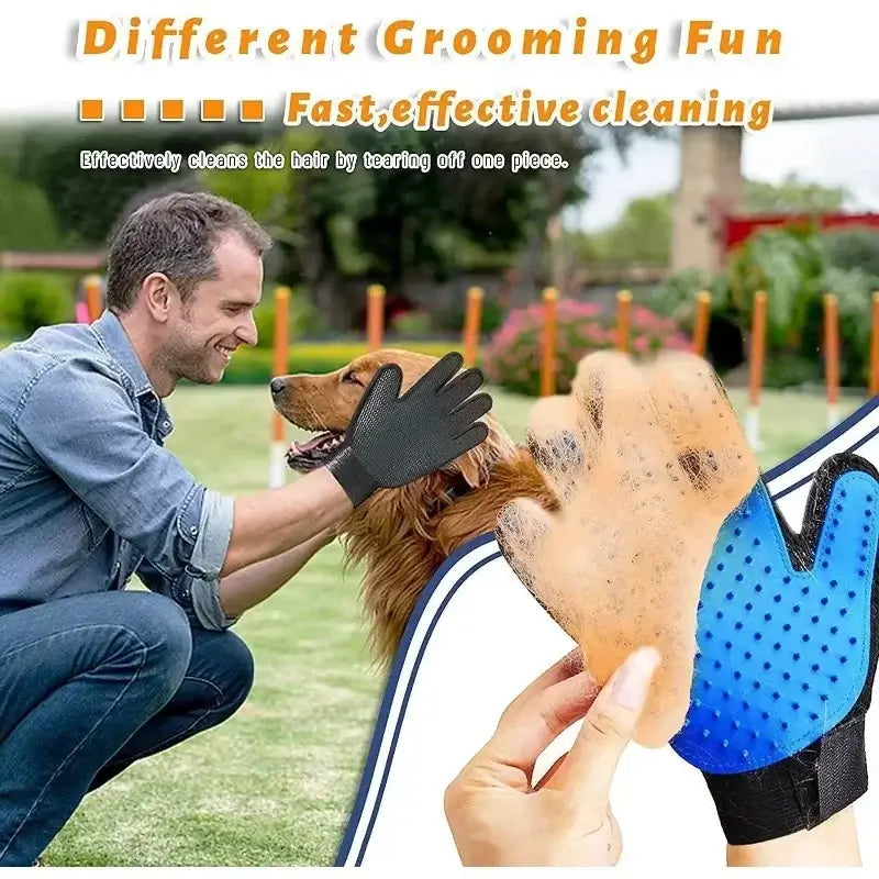 TAILSOFHOME 2-Sided Pet Grooming Kit for Dogs Cats and Rabbits