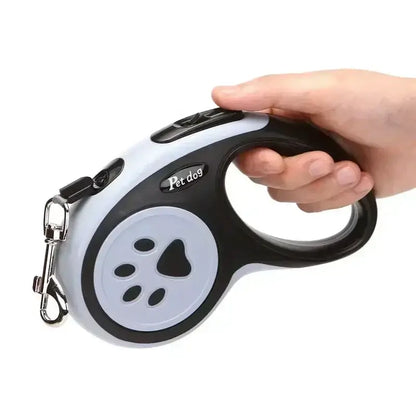TAILSOFHOME Retractable Nylon Dog Leash with One-Click Brake