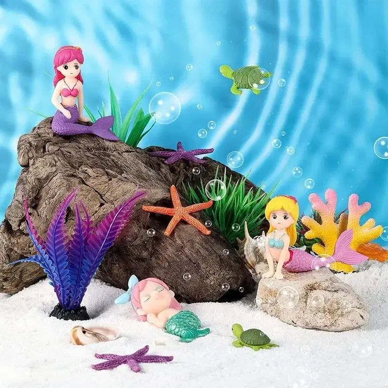 TAILSOFHOME Vintage Aquarium Shipwreck Resin Boat Decoration
